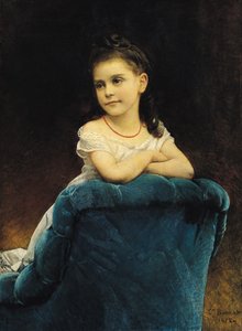 Portret van Mademoiselle Franchetti, 1877